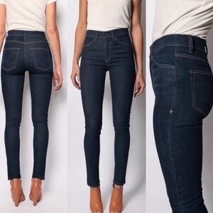 Imogene + Willie Size 27R Lucy Low Rise Dark Wash Indigo Skinny Jeans